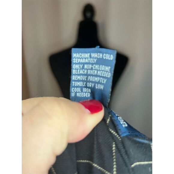 Ralph Lauren Men's Black Bomber Jacket 2XL Plaid Lining Casual Zip - Picture 10 of 11